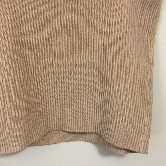 NWT Old Navy Beige Ribbed Square Neck Cropped Cami - Picture 5 of 11